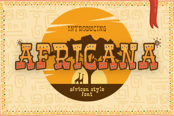 Africana: A Display Font That Adds Authentic Charm to Your Brand