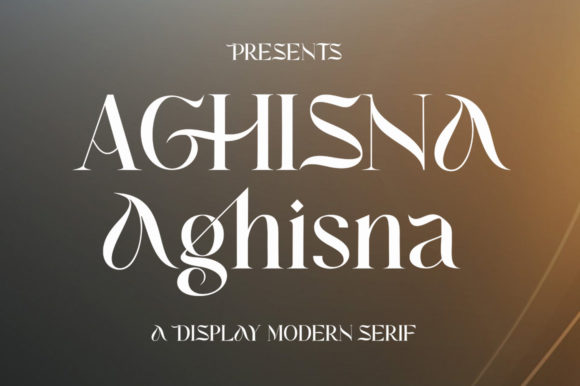 Aghisna: A Display Font That Makes Your Brand Feel Intentional