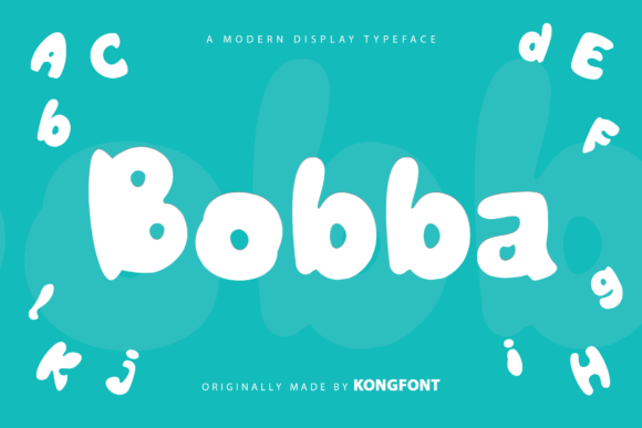Bobba: A Playful Display Font That Feels Like a Creative Spark
