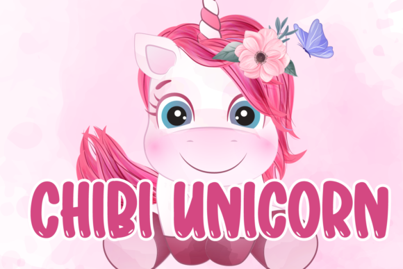 Chibi Unicorn: A Playful Display Font That Feels Like a Smile