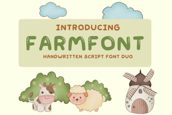 Farmmew: A Display Font That Feels Like a Gentle Invitation
