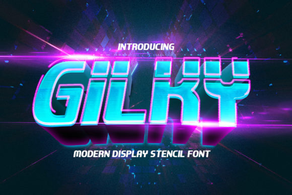 Gilky: A Display Font That Makes Your Brand Instantly Memorable