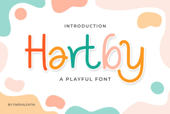 Hartby: A Display Typeface That Sparks Joy in Every Campaign