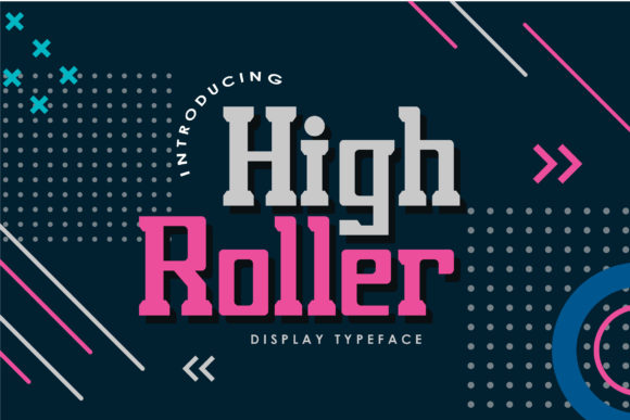 High Roller: A Bold Display Font for Scroll-Stopping Marketing