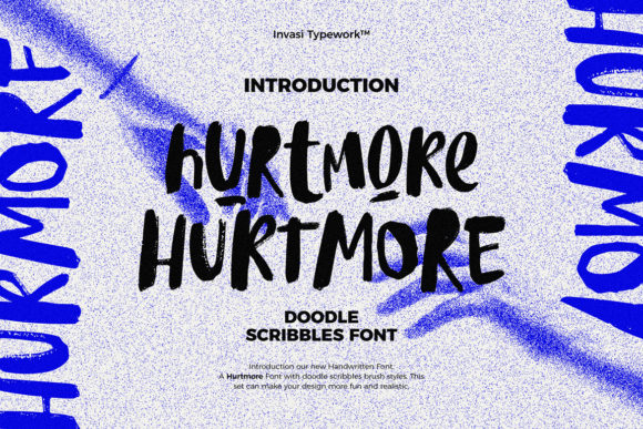 Hurtmore: A Display Font That Makes Handmade Products Shine
