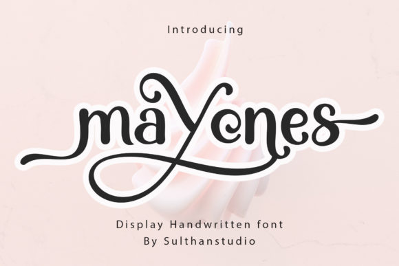 Mayones: A Distinctive Display Font for Editorial Impact