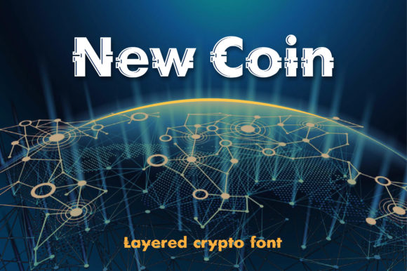 New Coin: A Display Font with Cryptocurrency Charm