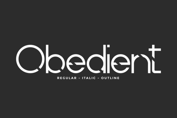 Obedient: A Cool, Casual Display Font That Just Works