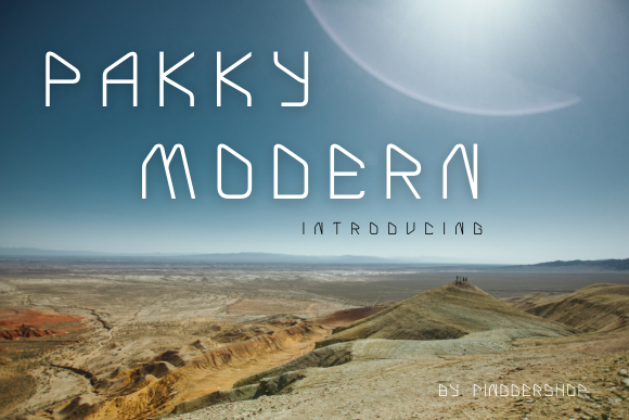 Pakky Modern: A Display Font That Makes Your Campaign Stand Out