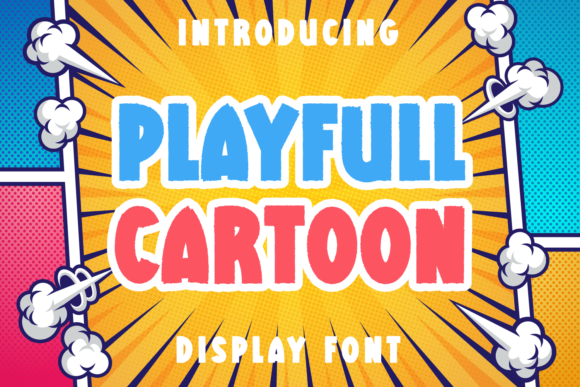 Playfull Cartoon: A Display Font That Makes Your Brand Feel Fun & Real