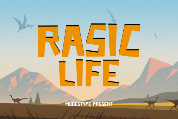 Rasic Life: A Display Font That Makes Your Brand Feel Inviting