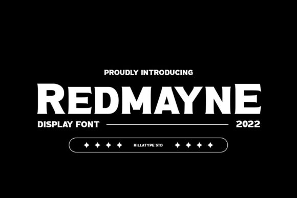Redmayne: A Bold Display Font That Makes Your Brand Instantly Memorable