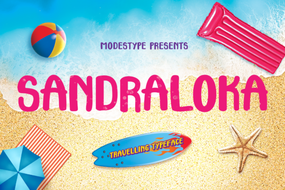 Sandraloka: A Friendly Display Font for Warm, Approachable Branding