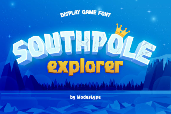 Southpole Explorer: A Playful Display Font for Digital Joy
