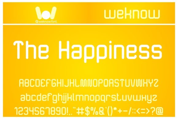 The Happiness: A Display Font That Feels Like Your Best Creative Day