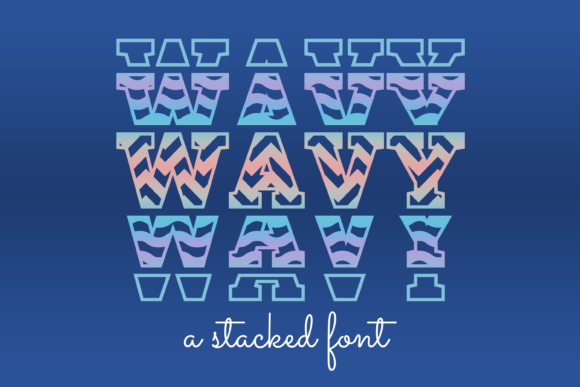 Wavy: A Display Font That Lifts Editorial Design