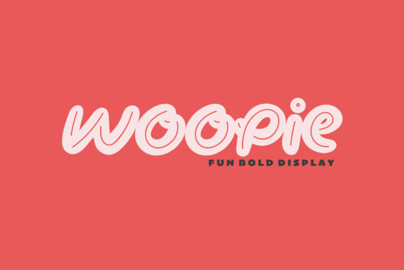 Woopie Font: Playful & Professional Branding for Small Businesses