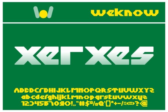 Xerxes: A Display Font That Makes Branding Feel Effortless
